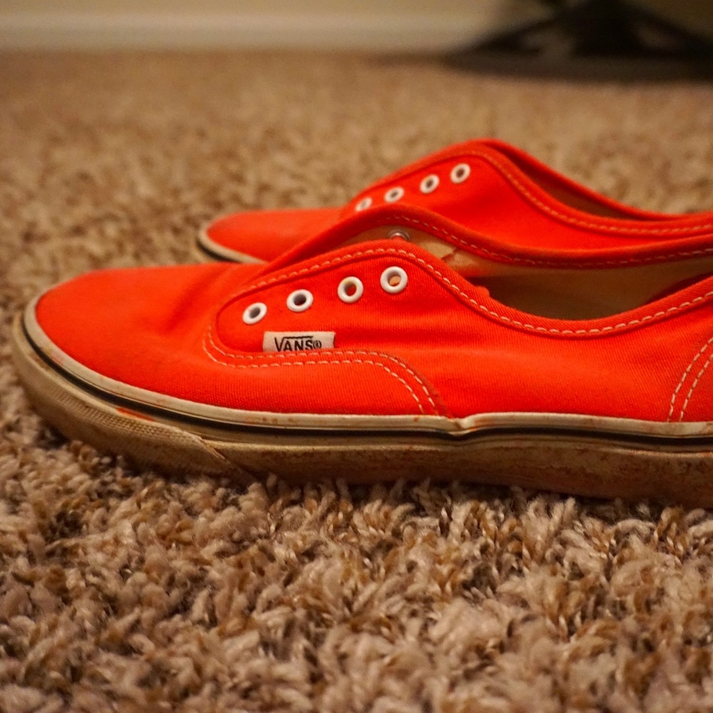 Hot Pink Vans (needs laces)